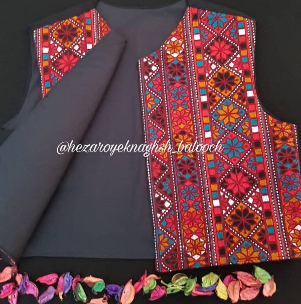جلیقه سوزندوزی