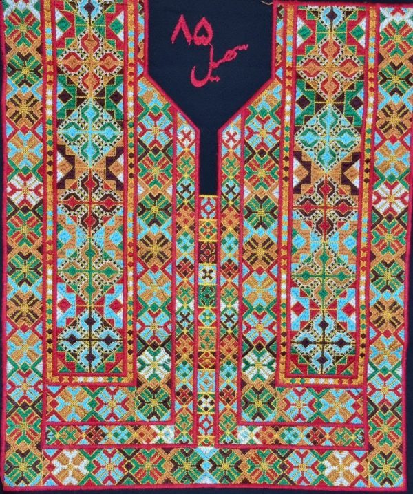 پنل سوزندوزی طرح سهیل 85 کد 2