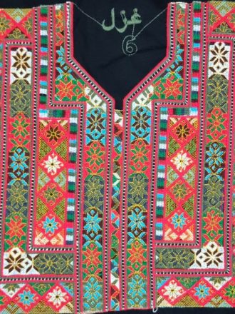 پنل سوزندوزی طرح غزل 6 طرح 7