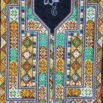 پنل سوزندوزی طرح غزل 6 کد 5