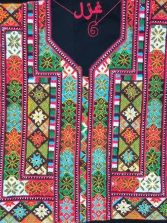 پنل سوزندوزی طرح غزل 6 کد 4