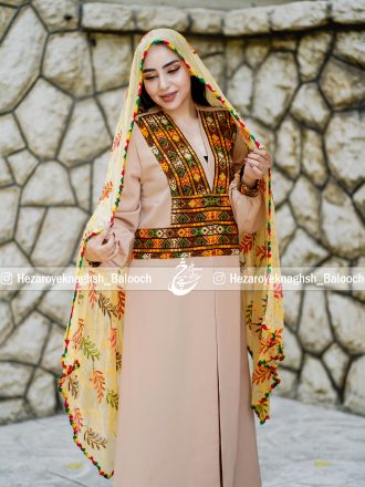 مانتو مجلسی سوزندوزی نارنج