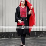 مانتو سوزندوزی آنتوریوم