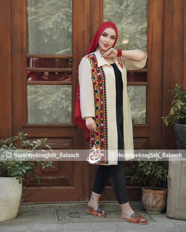 مانتو سوزندوزی صحرا - Image 2
