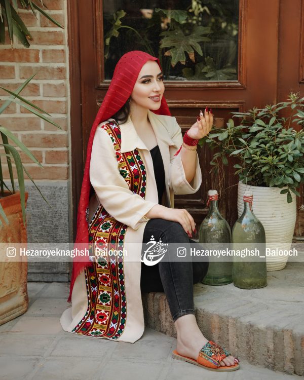 مانتو سوزندوزی صحرا - Image 3