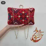 کیف کلاچ سوزندوزی انگشتری