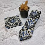 ست کراوات و پوشت سوزن دوزی - Image 10