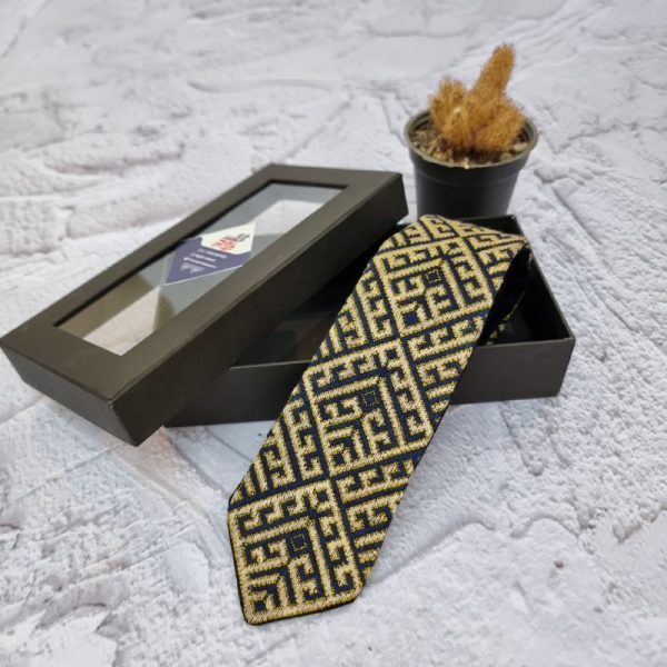 ست کراوات و پوشت سوزن دوزی - Image 8
