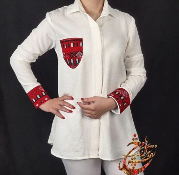 شومیز سوزندوزی - Image 3