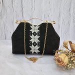 کیف سوزندوزی دهانه فلزی دست دوز